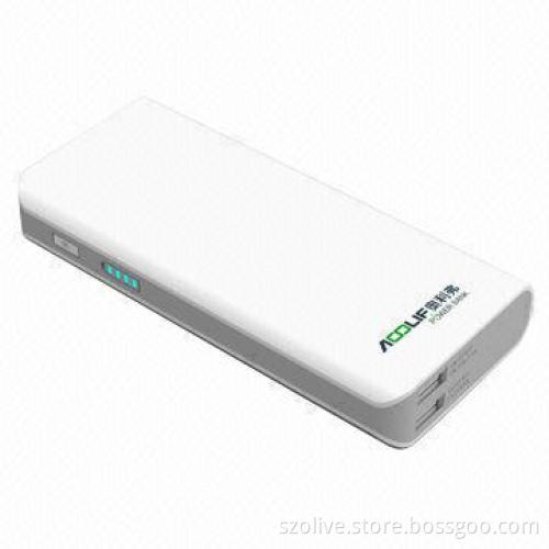Mobile power bank with logo print